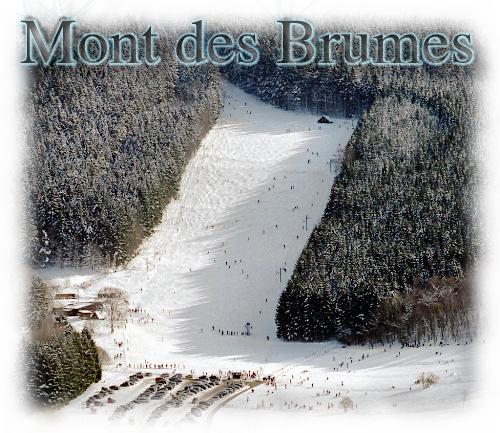 Piste de Ski du Mont des Brumes, située au coeur de l'Ardenne en Belgique